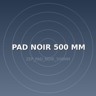 PAD NOIR 500 MM