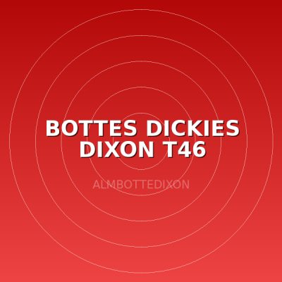 BOTTES DICKIES DIXON T46