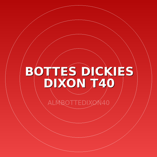 BOTTES DICKIES DIXON T40