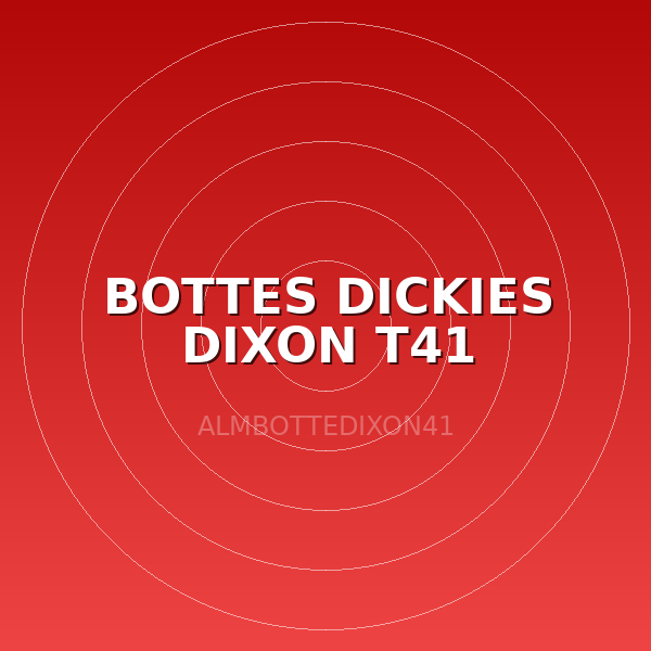 BOTTES DICKIES DIXON T41