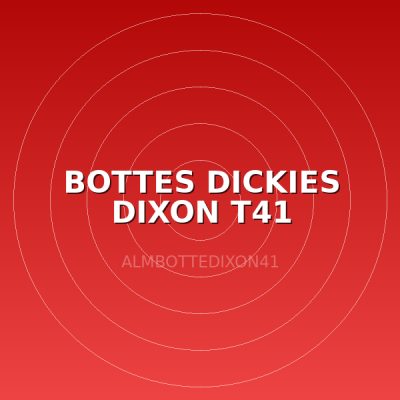 BOTTES DICKIES DIXON T41