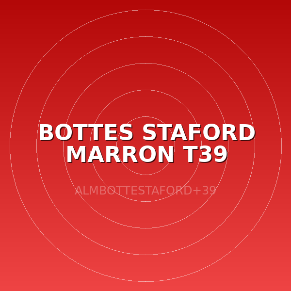 BOTTES STAFORD MARRON T39