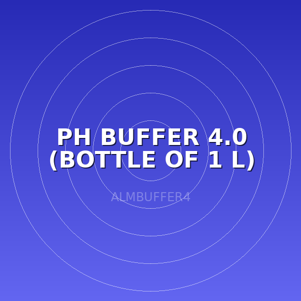 PH BUFFER 4.0  (BOTTLE OF 1 L)
