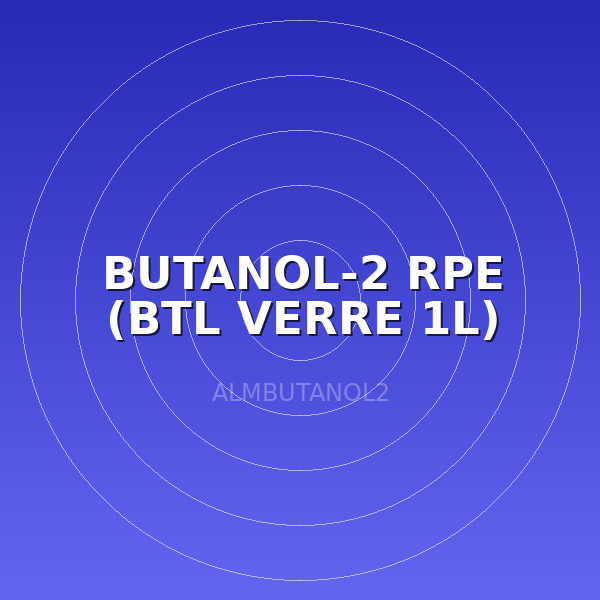 BUTANOL-2 RPE (BTL VERRE 1L)