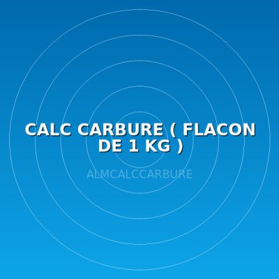 CALC CARBURE  ( FLACON DE 1 KG )