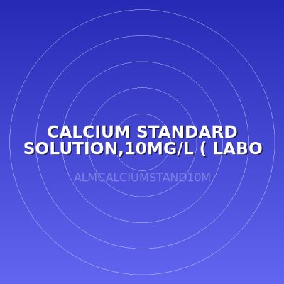 CALCIUM STANDARD SOLUTION,10MG/L ( LABO )