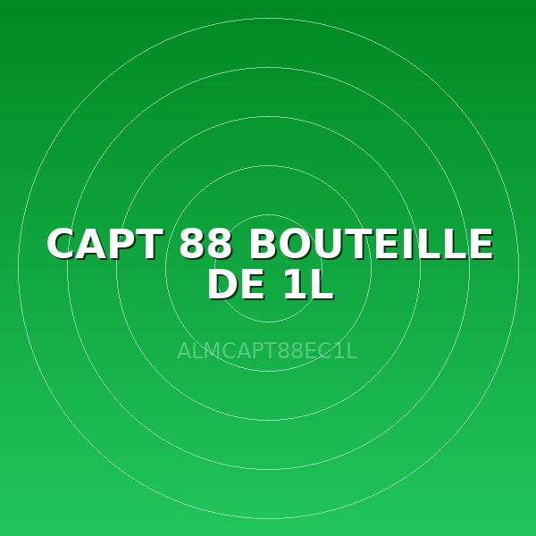 CAPT 88 BOUTEILLE DE 1L