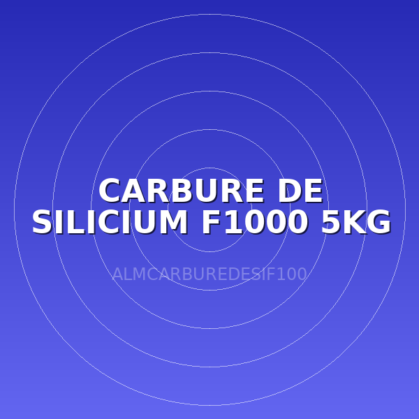 CARBURE DE SILICIUM F1000 5KG