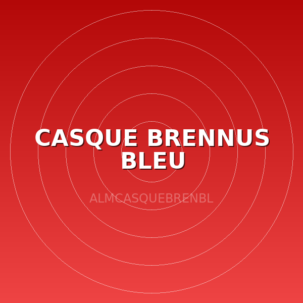 CASQUE BRENNUS BLEU