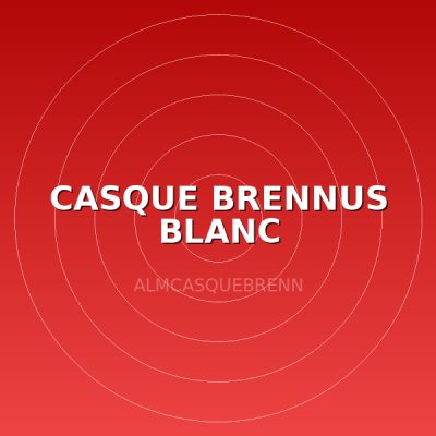 CASQUE BRENNUS BLANC