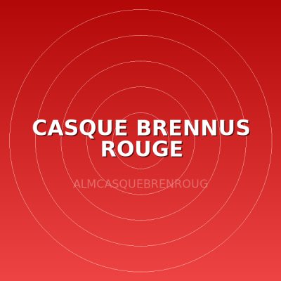 CASQUE BRENNUS ROUGE