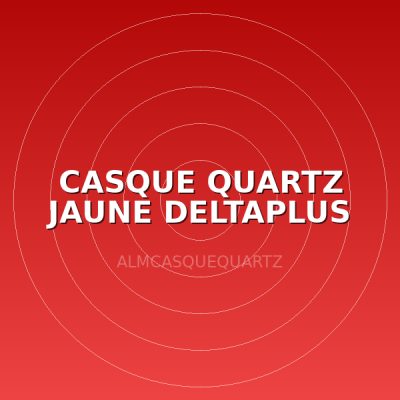CASQUE QUARTZ JAUNE DELTAPLUS