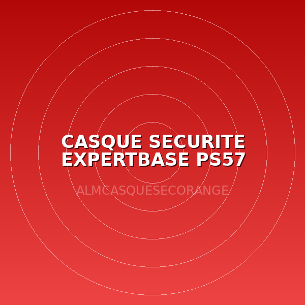 CASQUE SECURITE EXPERTBASE PS57 ORANGE