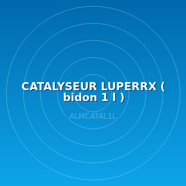 CATALYSEUR LUPERRX ( bidon 1 l )