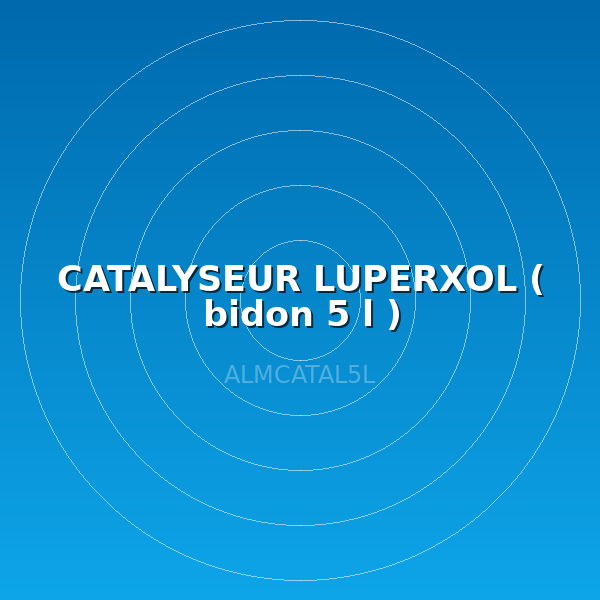 CATALYSEUR LUPERXOL ( bidon  5 l )
