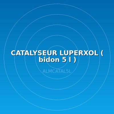 CATALYSEUR LUPERXOL ( bidon  5 l )