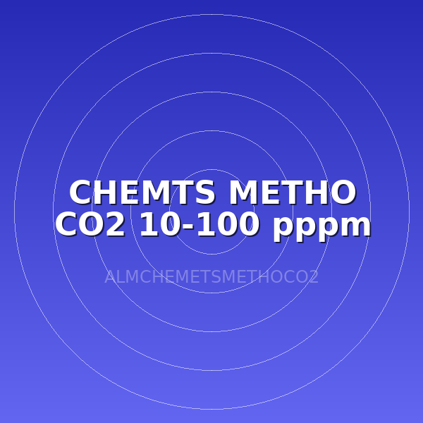CHEMTS METHO CO2 10-100 pppm
