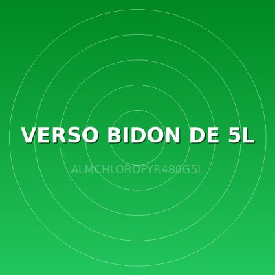 VERSO BIDON DE 5L