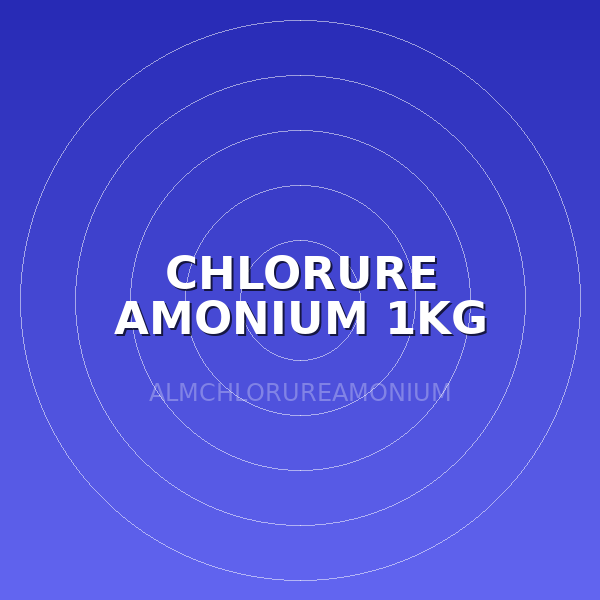 CHLORURE AMONIUM 1KG