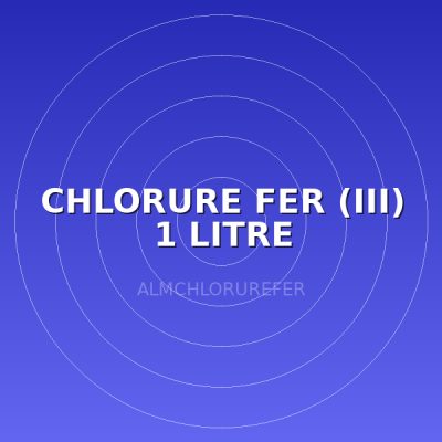CHLORURE FER (III) 1 LITRE