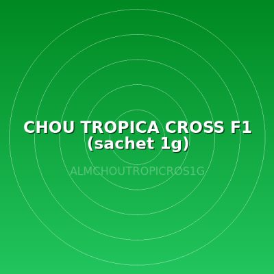 CHOU TROPICA CROSS F1 (sachet 1g)