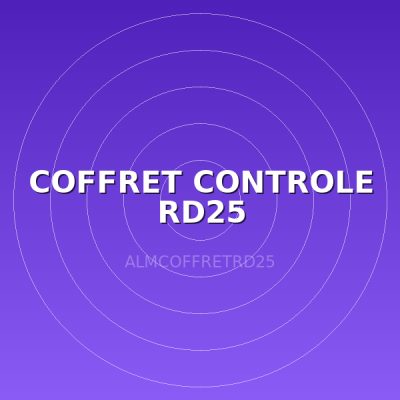 COFFRET CONTROLE RD25