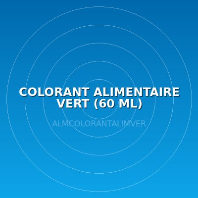 COLORANT ALIMENTAIRE VERT (60 ML)