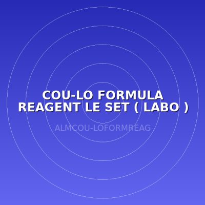 COU-LO FORMULA REAGENT LE SET ( LABO )