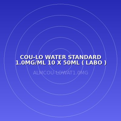COU-LO WATER STANDARD 1.0MG/ML 10 X 50ML ( LABO )