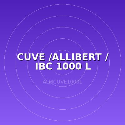CUVE /ALLIBERT / IBC 1000 L