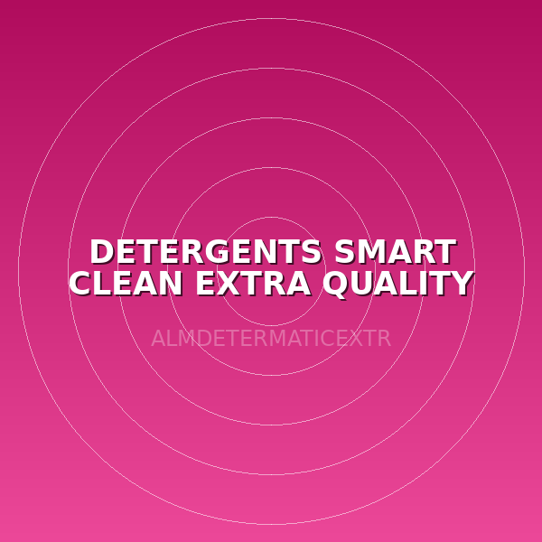 DETERGENTS SMART CLEAN  EXTRA QUALITY 20KG