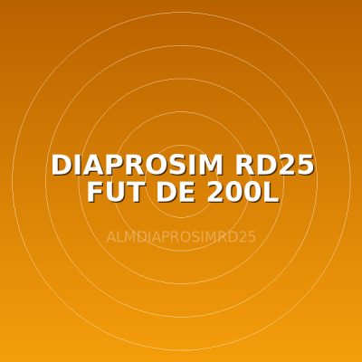 DIAPROSIM RD25 FUT DE 200L