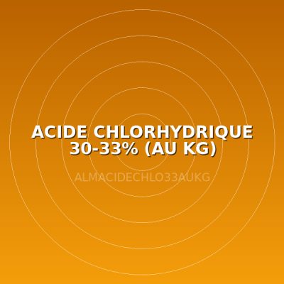 ACIDE CHLORHYDRIQUE 30-33% (AU KG)