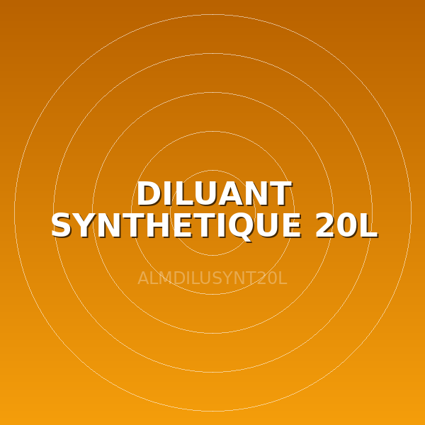 DILUANT SYNTHETIQUE 20L