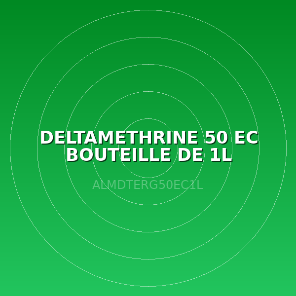 DELTAMETHRINE 50 EC BOUTEILLE DE 1L
