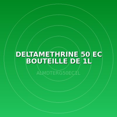 DELTAMETHRINE 50 EC BOUTEILLE DE 1L