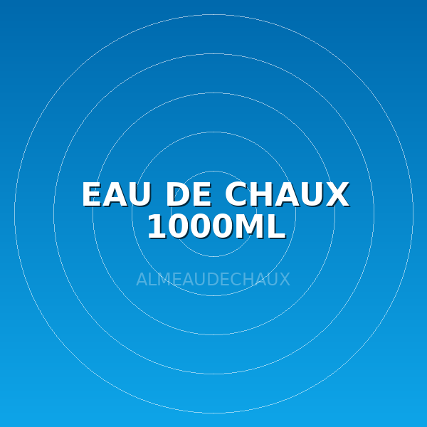 EAU DE CHAUX 1000ML