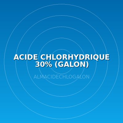 ACIDE CHLORHYDRIQUE 30% (GALON)