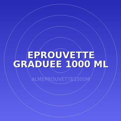 EPROUVETTE GRADUEE 1000 ML