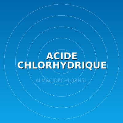 ACIDE CHLORHYDRIQUE 30-33% 5L
