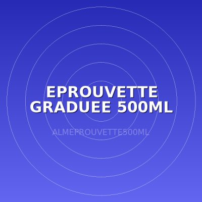 EPROUVETTE GRADUEE 500ML