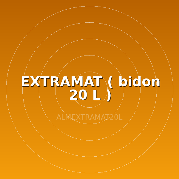 EXTRAMAT ( bidon 20 L )