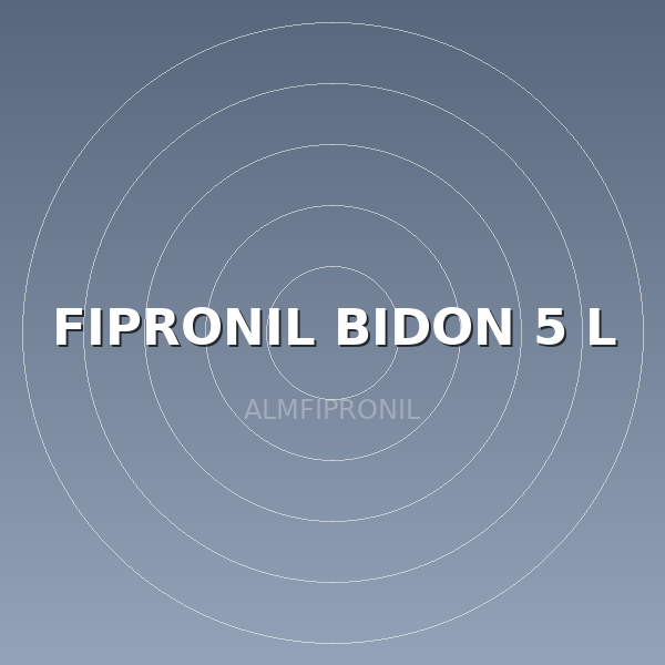 FIPRONIL BIDON 5 L