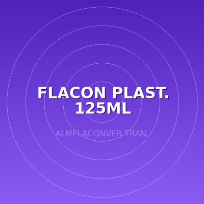 FLACON PLAST. 125ML