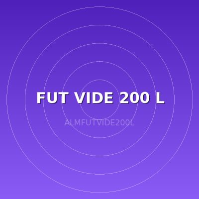 FUT VIDE 200 L