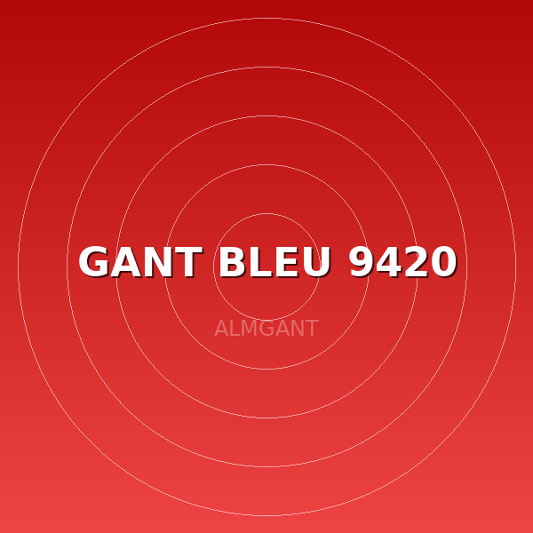 GANT BLEU 9420