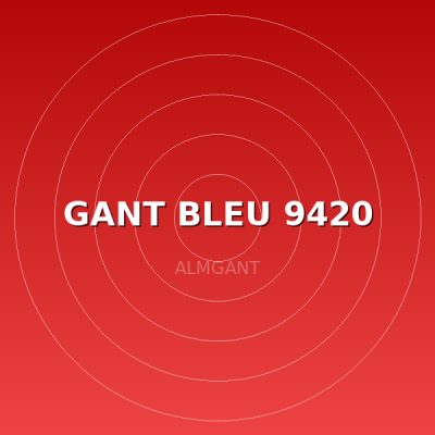 GANT BLEU 9420