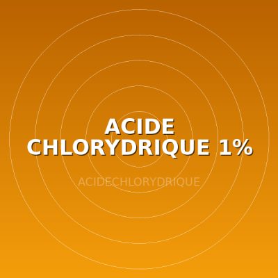 ACIDE CHLORYDRIQUE 1%