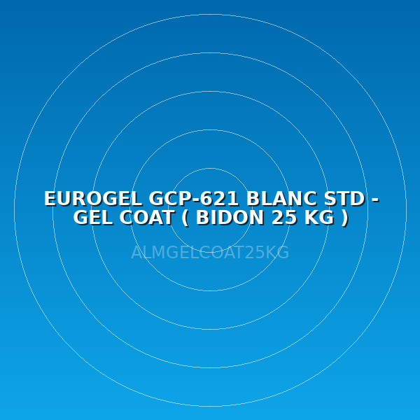 EUROGEL GCP-621 BLANC STD - GEL COAT ( BIDON 25 KG )