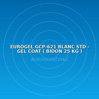 EUROGEL GCP-621 BLANC STD - GEL COAT ( BIDON 25 KG )